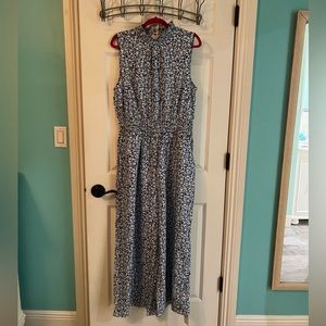CUPSHE Floral Smocked Jumpsuit - XL